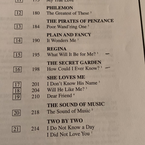 SALE!!! Singers musical theatre anthology sheet music.   3 - Picture 7 of 9